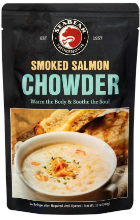 Seabear Smoked Salmon Chowder, Net Wt. 12 oz